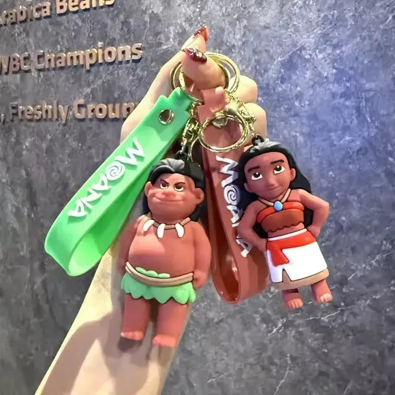 Moana & Crew 3D Keychain