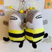 Porte-clés en peluche Buzzing Shark Buddy 