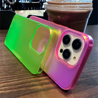 Luxury Laser Matte Clear Phone Case (For iPhones)