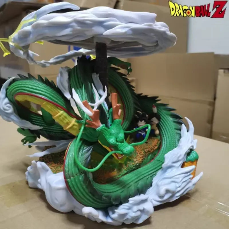 Dragon Ball Z Shenron with Kid Goku Figurine (23 cm)