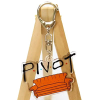 Nostalgic Friends TV Show Keychains