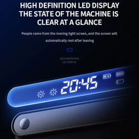 Smart UV Toothbrush Holder Sterilizer Toothpaste Squeezer Dispenser LED Displayed Timming Disinfection Bathroom Accessories Set - Bear Hugs