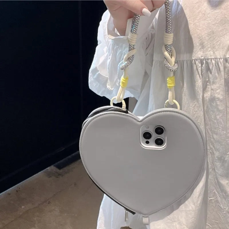 Heartfelt Feline Luxe Coin Purse Phone Case (For iPhones)