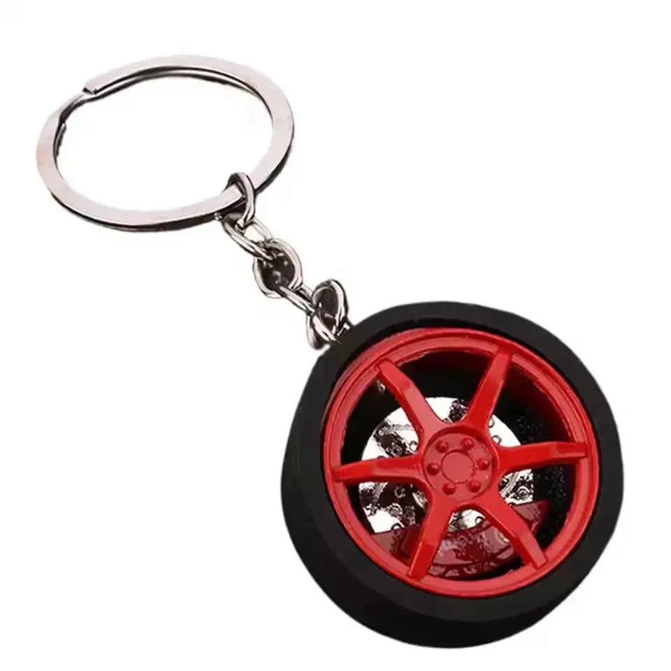 Torque Tag Wheel Keychain