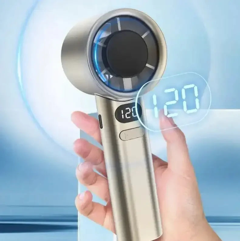 Wind-Whipped Wonder Handheld Fan