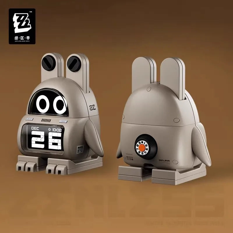 miHoYo Game Bangboo Clock Zenless Zone Zero Bangboo Electronic Calendar Alarm Clock Desktop Ornament Cosplay Xmas Gift - Bear Hugs