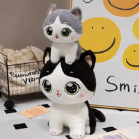 Cuddly Shine Eye Cat Plush Toy