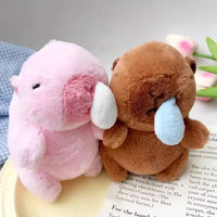 Snotty Snuggler Capybara Keychain