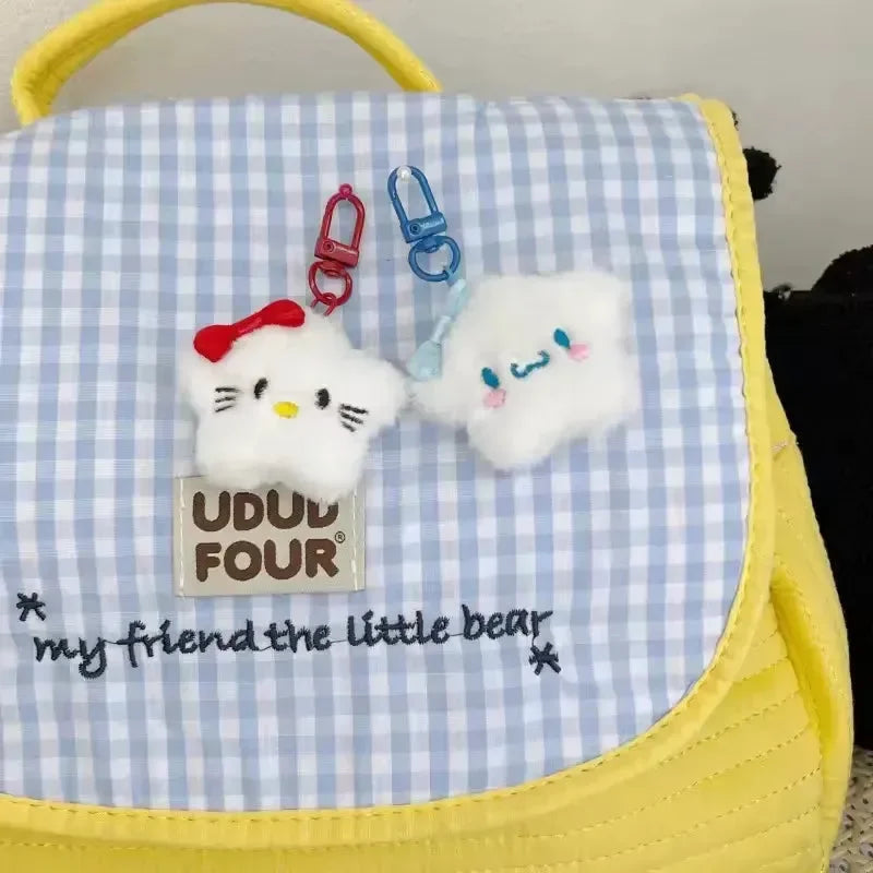 Porte-clés en peluche étoilée Sanliou 