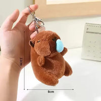 Snotty Snuggler Capybara Keychain