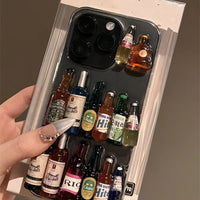 Creative Liquor Bottle Phone Case (For iPhones)