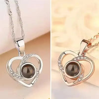 100 Languages Love Projection Pendant