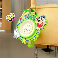 Shinchan Record & Announce Keychain