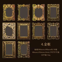 Gilded Mythology Premium Sticker Pack (10 Pcs)