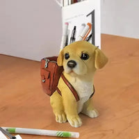 Cute Labrador Puppy Desktop Organiser