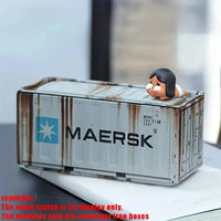 Shipping Container Desktop Storage Box