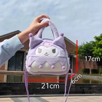 Kawaii Carryall Mini Plush Bucket Bag