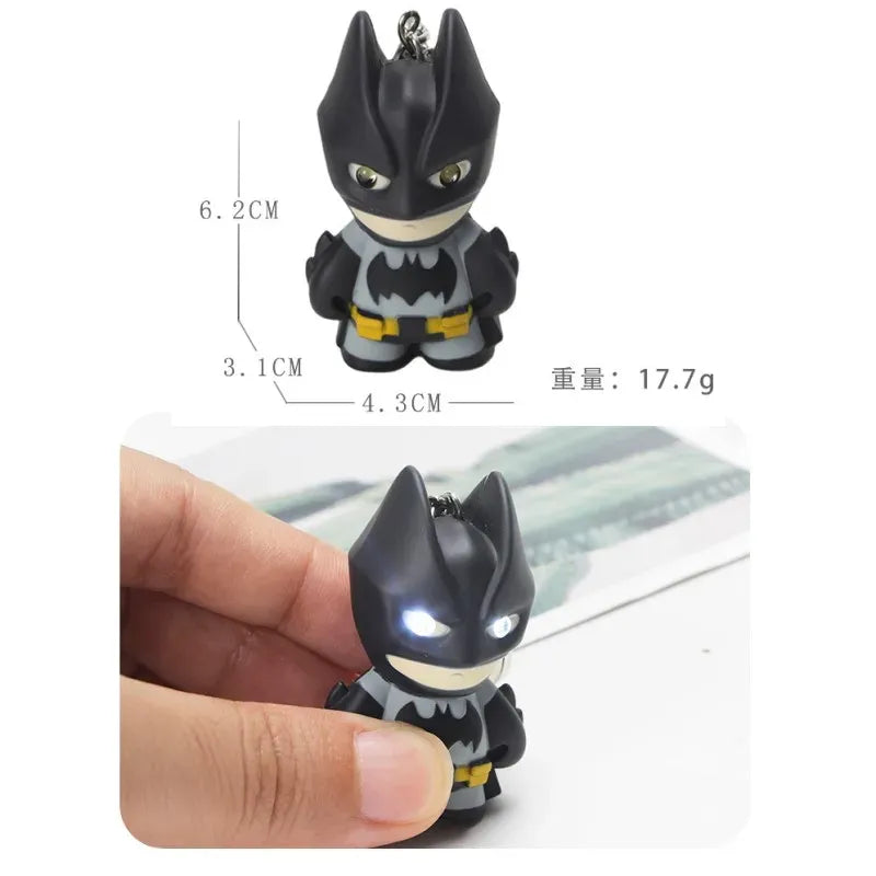 Batman Glowing Eye Keychain