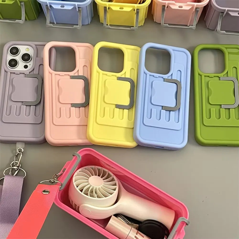 2 in 1 Storage Bag Phone Case (For iPhones)