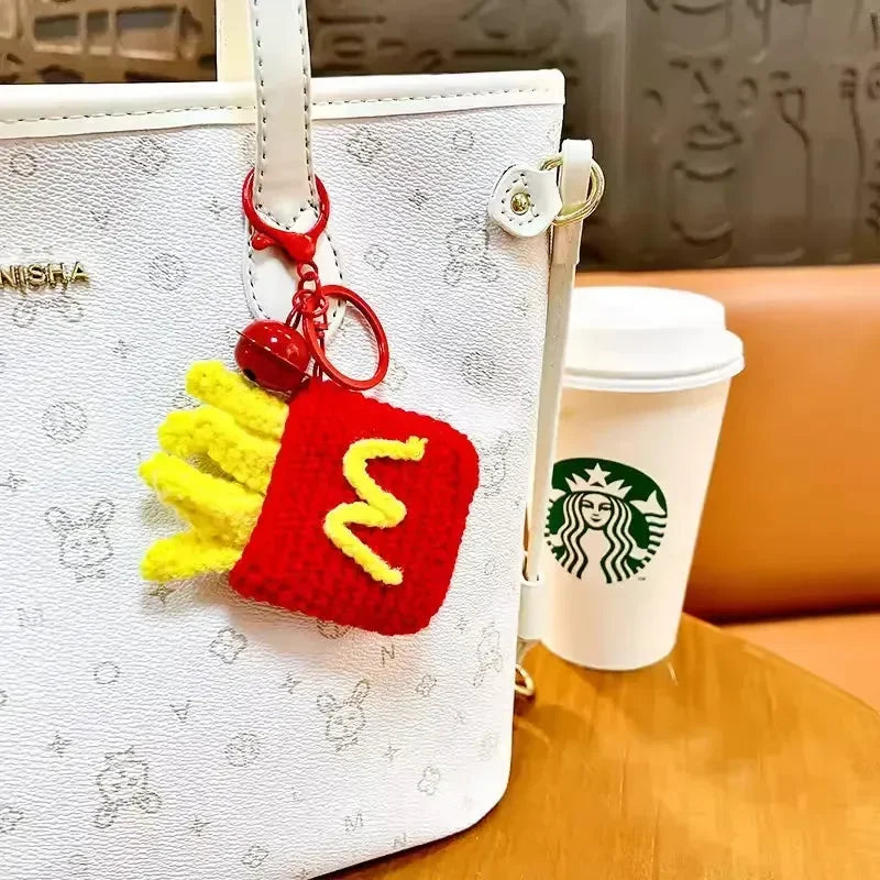 McD Cravings Crochet Keychain