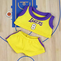 Handmade Labubu Lakers Outfit