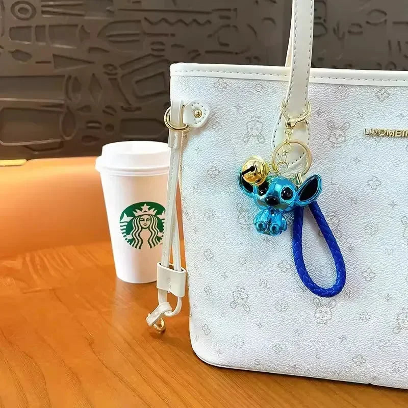 Rainbow Reef Stitch Gradient Keychain