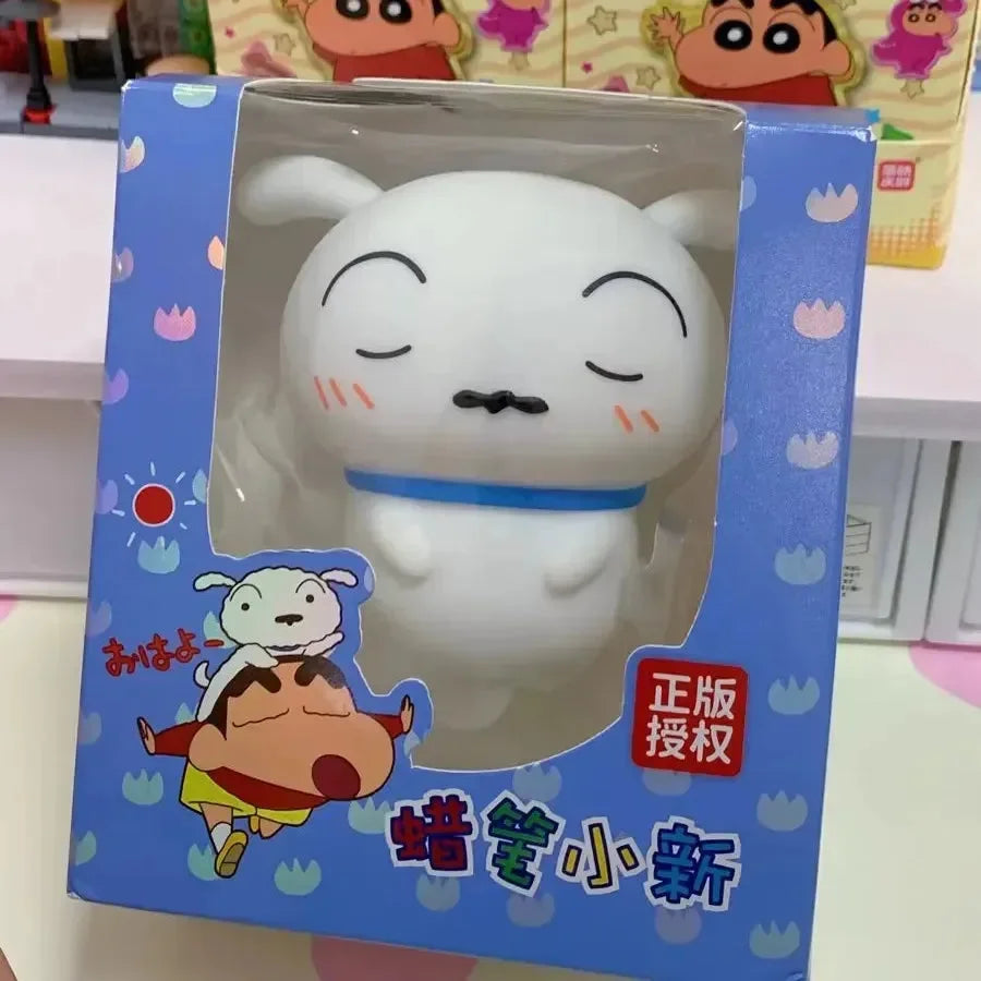 Squishy Shinchan & Shiro Night Lamp