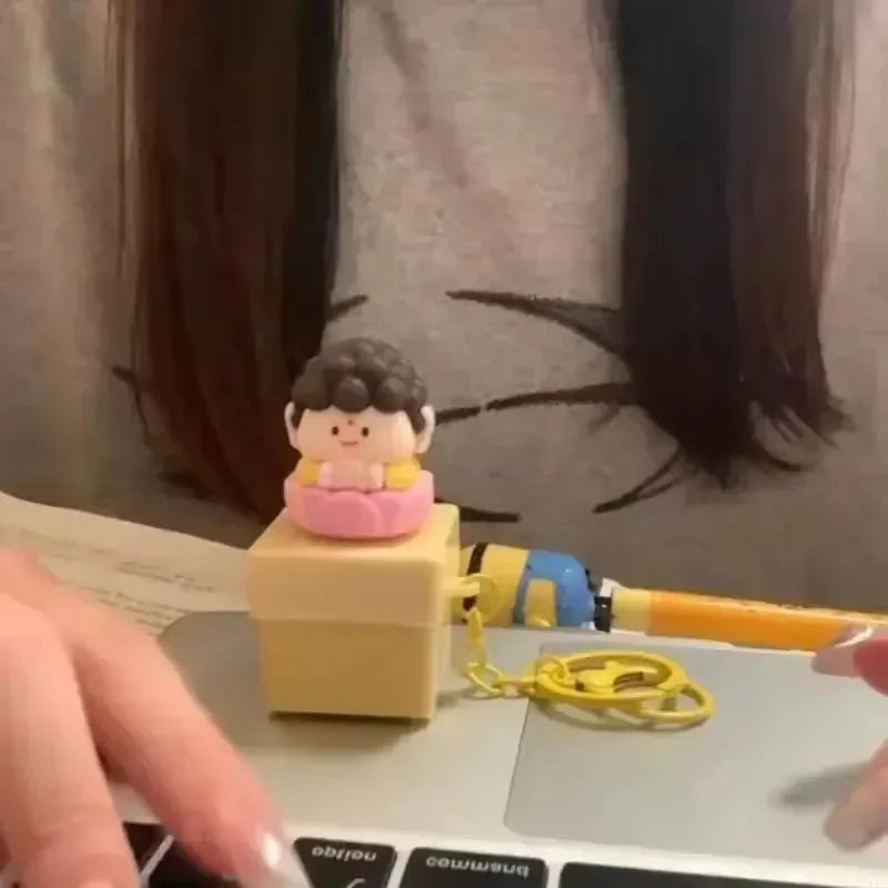 Zen Click Buddha Sound & Light Keychain