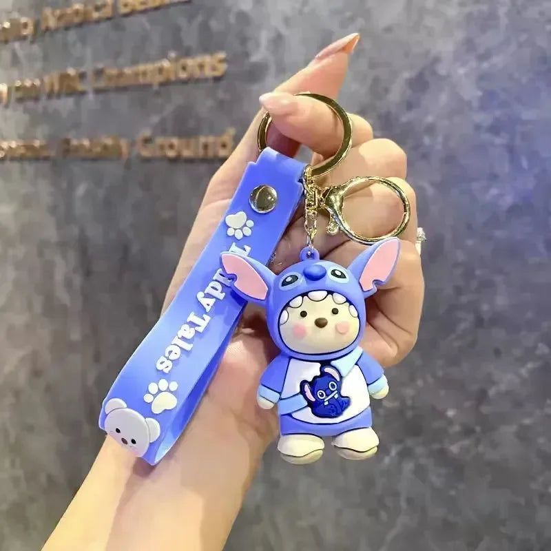 Teddy Tales Lena Bear Keychain