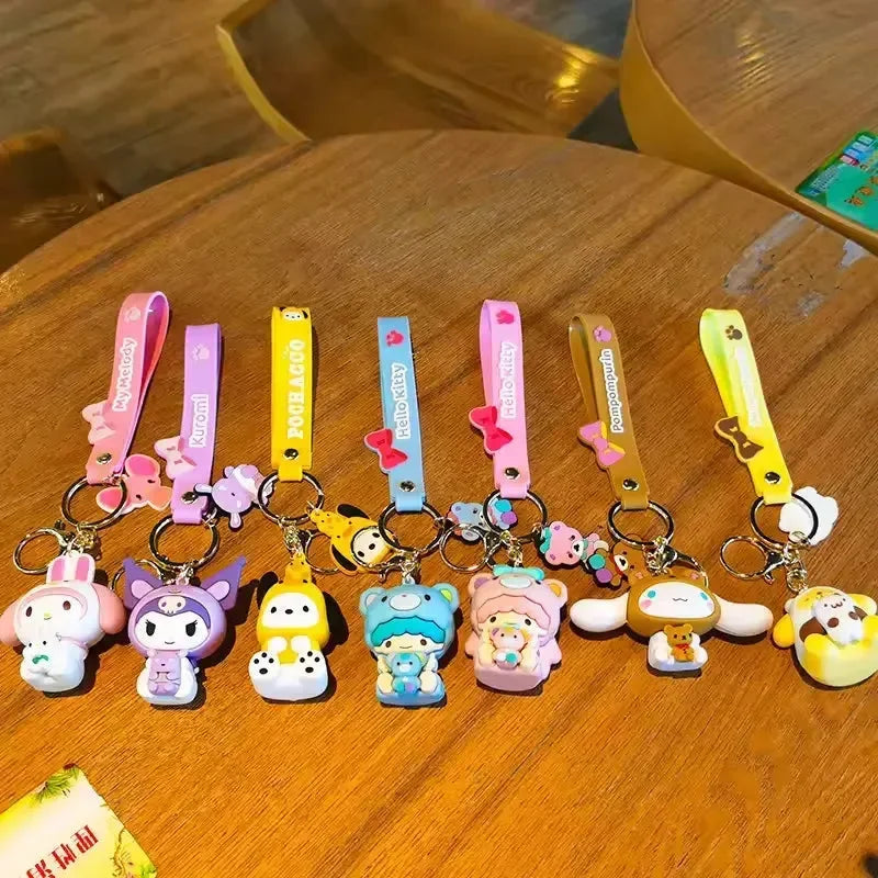 Sanliou Flower Bloom Keychain