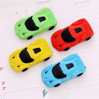 Speedy Squad Car Eraser Set