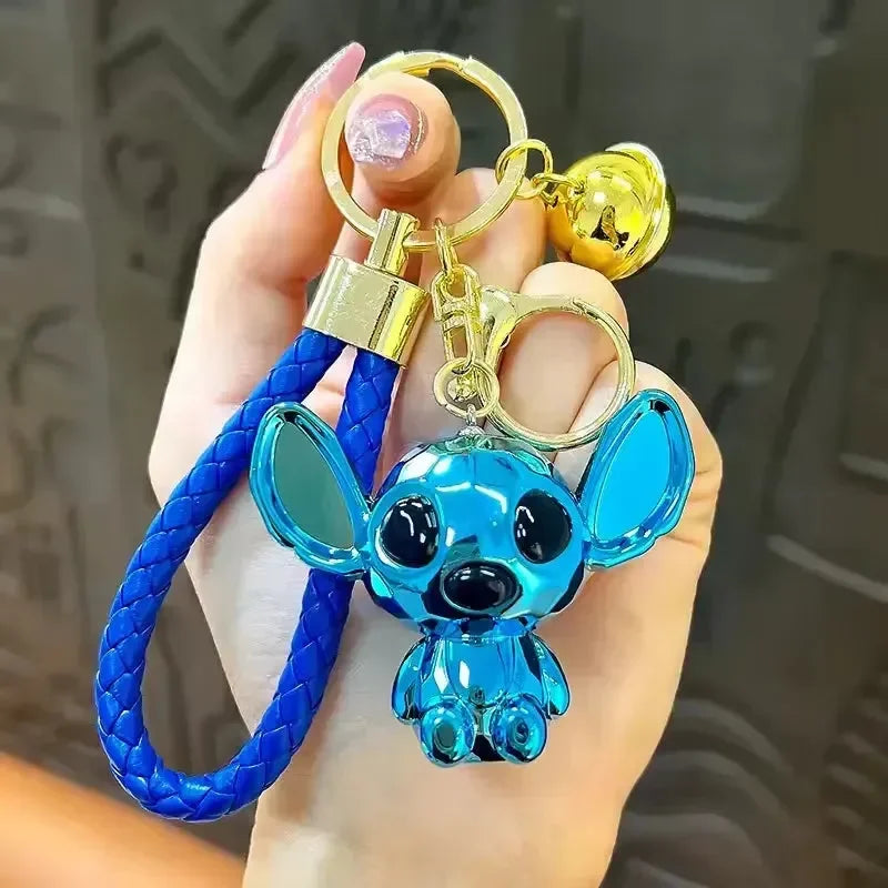 Rainbow Reef Stitch Gradient Keychain