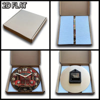 ToyBoy Colorful Building Blocks Wall Clock