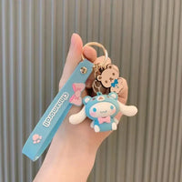 Sanliou Hoodie Cute Girl 3D Keychain