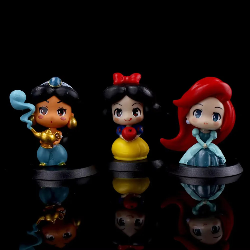 Disney Princess Q-Version Action Figure Set