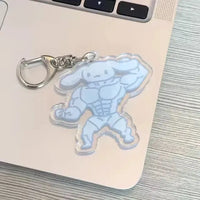 Sanrio Muscle Mania Keychain