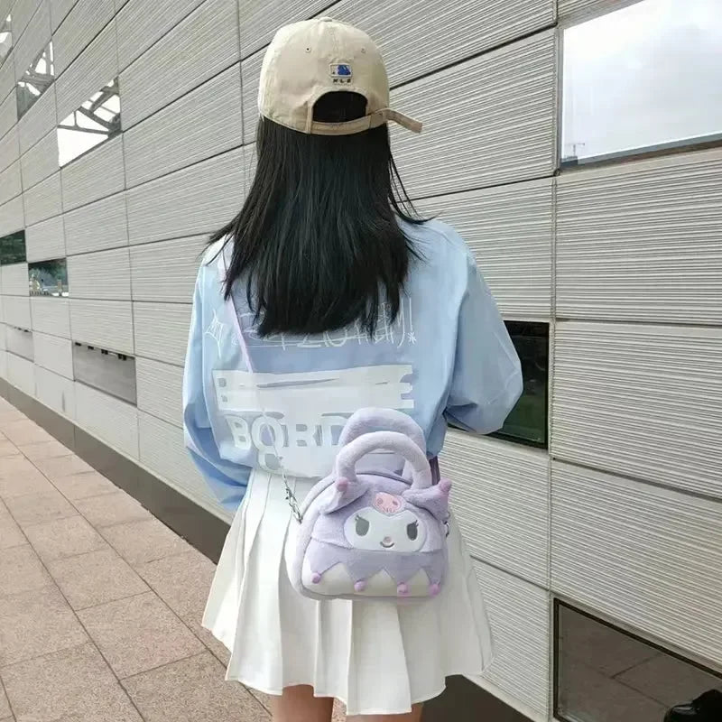 Kawaii Carryall Mini Plush Bucket Bag