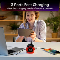 Divoom Dipow 65W GaN Charger - Bear Hugs