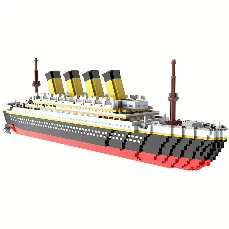 Titanic Ship Building Blocks