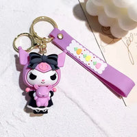 Kawaii Kuromi 3D Keychain