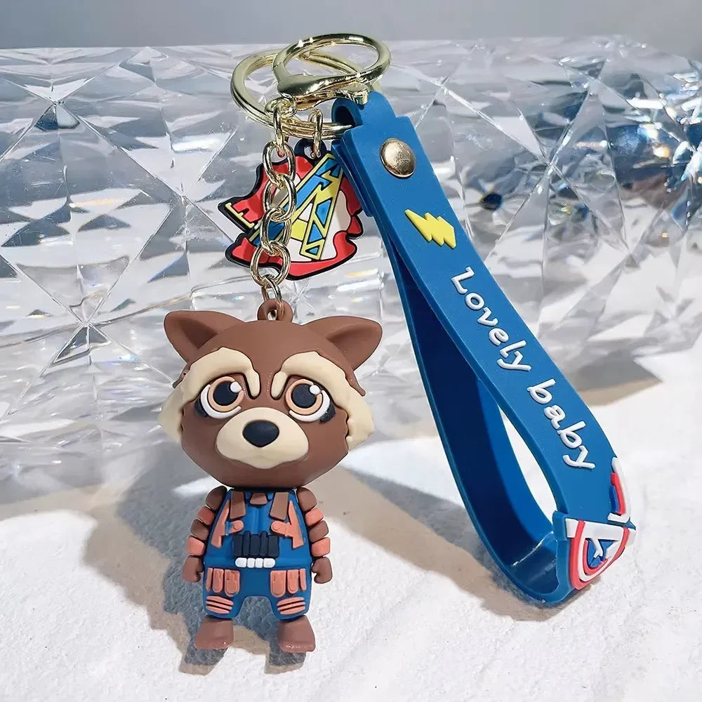 Groot Groovy Guardians Keychain