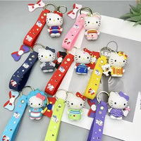 Dressed-Up Darling Hello Kitty Keychain