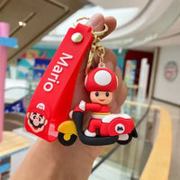 Mario Scooter Scoot Crew Keychain