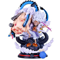 One Piece Luffy Gear 5 vs. Kaido Action Figure Set (22 cm)