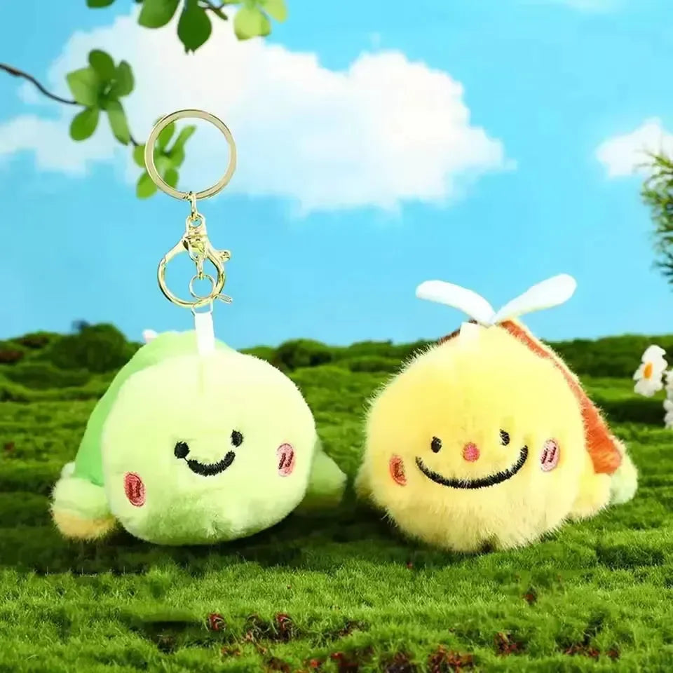 Flip Fluff Friends Reversible Keychain