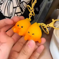 Soul Flame Bond Couple Keychain Set