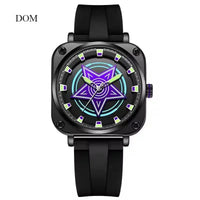 DOM Cosmic Glow Square Watch