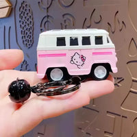 Whimsical Ride Hello Kitty Keychain