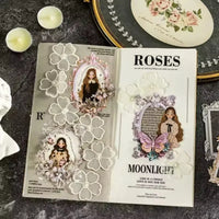 Lace Dream Frame Collage Sticker Pack (10 Pcs)