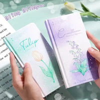 Gradient Flower Planner Notebook